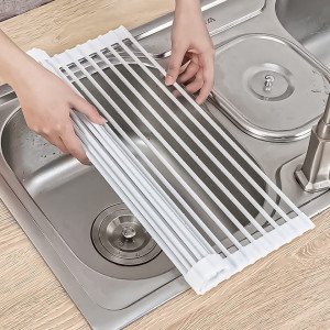 Uscator pentru vase Mat pentru chiuveta 322108 White - Img 2