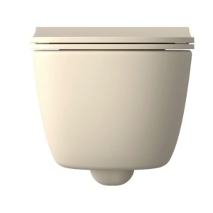Vas WC EGO Michael Rimless, 49x37 cm, Jasmine semi-mat, Power Colour, montaj suspendat, capac duroplast soft-close easy off - Img 8
