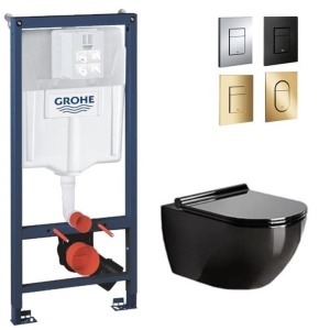 VAS WC NEGRU CADRU GROHE - Img 2