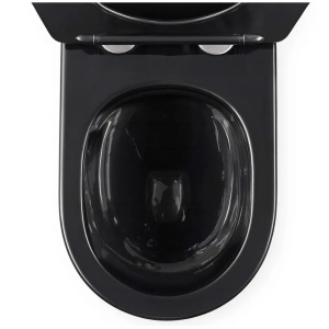 Vas WC Rea Carlo Mini Tornado Black Brush Gold - Img 4
