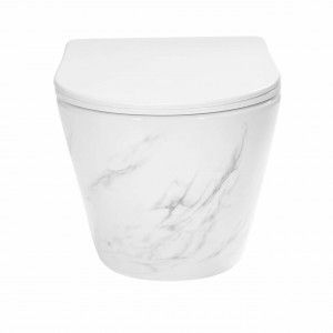 Vas WC suspendat Rea Carlos Nature Marble - Img 5