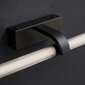 Aplică LED baie 60 cm negru Deppo APP1888 iluminare modernă oglindă - Img 3