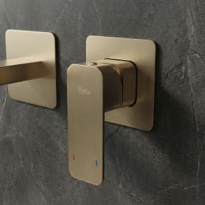 Arlo Brush Gold baterie pentru lavoar - Img 3