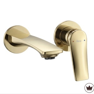 Baterie de lavoar încastrată REA VISION Gold + BOX