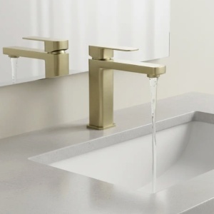 Baterie pentru baie Rea Arlo Brush Gold - Img 3
