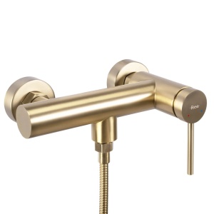 Baterie pentru cadă Rea Foss brush gold - Img 3