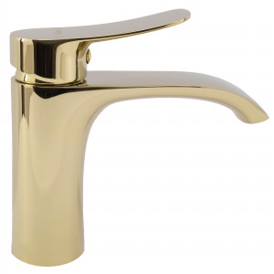 Baterie pentru lavoar Rea Dart gold negru low - Img 7