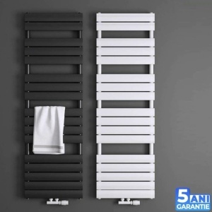 Calorifer EGO - Nadir, radiator Portprosop din otel, Alb sau Antracit, 100-120-140-160-180 cm