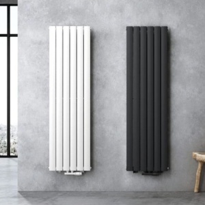 Calorifer vertical EGO - Kalifa, radiator din otel, Alb sau Antracit, dimensiuni la alegere