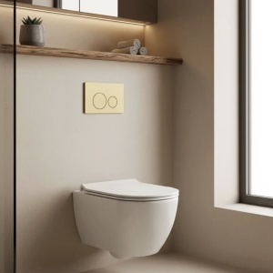 Clapeta pentru rezervor incastrat Rea I K011A-Q Gold Brush - Img 4