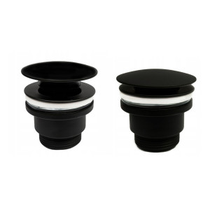 Dop pentru lavoar Klak black mat - Img 3