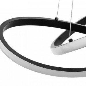 Lampa LED APP799-CP Twist Black - Img 3