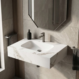 Lavoar suspendat REA Aresa Cold Jade 70 - Img 4