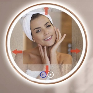 Oglindă LED 100cm MMJ BRUSH COPPER - Img 8