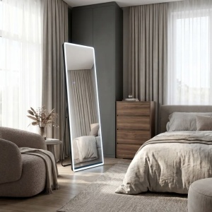 Oglindă LED Classico 60x170cm Black