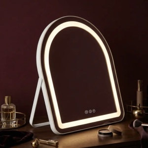Oglindă LED GLAM White 40x45cm - Img 2