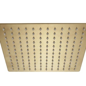 Pălărie de duș pătrată REA JS-P015BG 30cm Brush Gold