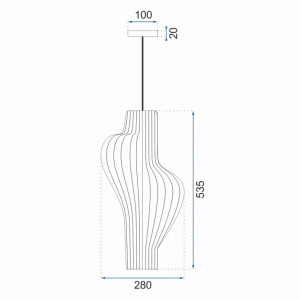 PLAFON GEOMETRIC NEGRU APP484-1CP - Img 5