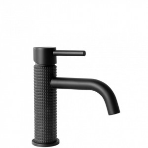 Rea Robinet pentru lavoar GUSTO ONE Black Mat scurt - Img 1