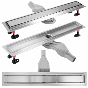 Rigolă de duș REA Neox Superflow BRUSH NICKEL - Img 5