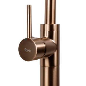 Robinet pentru lavoar Lungo Brush Copper - Img 2