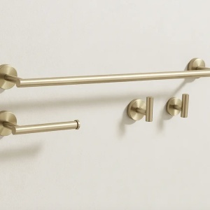 Set accesorii pentru baie Ari Brush Gold 4 piese - Img 3