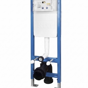 Set Cadru Îngropat Slim 024N pentru WC cu Buton J Gold - Img 9