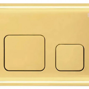 Set cadru pentru vas de toaletă cu buton F Gold - Img 2