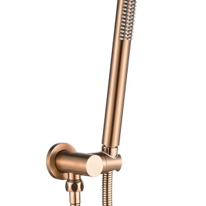 Set de duș incastrat Rea Lungo Copper Brush Auriu cu BOX - Img 4