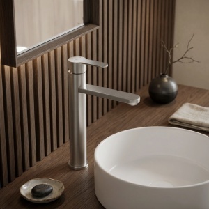 Baterie pentru baie Rea Arcos Brush Nickel - Img 6