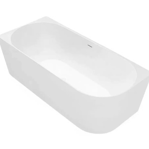 Cadă de colț acrilică REA Bellanto Slim 150 Left - Img 7