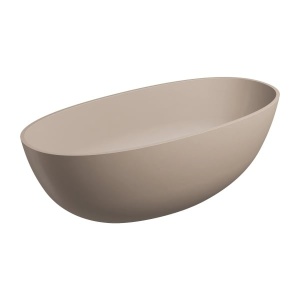 Cada freestanding, Omnires SHELL M+, 175 x 78 cm, bej mat