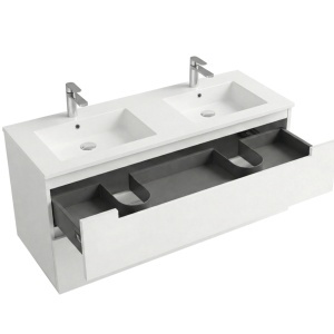 Dulap pentru lavoar suspendat alb LINDA 60,100,120 cm - Img 2