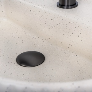 Lavoar pe blat 50 cm Marcela – design modern, ceramică elegantă | Deppo - Img 3