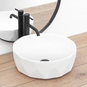 Lavoar pe blat Platinia VISTA White - Img 3