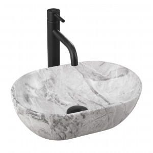 Lavoar pe blat Rea AMELIA MINI STONE MATT - Img 1