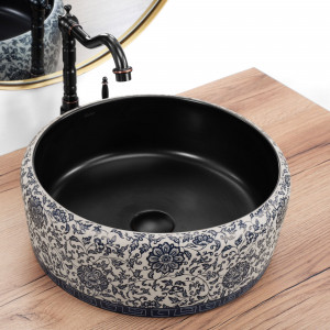 Lavoar pe blat REA Florisa Black Matt - Img 6