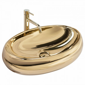 Lavoar pentru blat Platinia Melania Gold