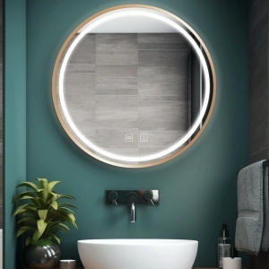 Oglindă LED 100cm MMJ BRUSH COPPER - Img 5