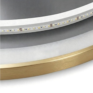 Oglindă LED 100cm MMJ BRUSH GOLD - Img 8