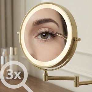 Oglindă LED Glow Brush Gold- Deppo - Img 5