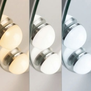Oglindă LED HOLLYWOOD White 50 cm - Img 2