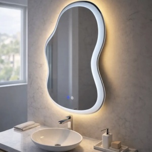 Oglindă LED UNO DOUBLE 80x55 cm - Img 3