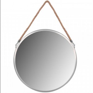 Oglinda rotunda 40CM silver KLMH-0410S-1