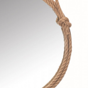Oglindă rotundă pe o frânghie de 60 cm - Img 2