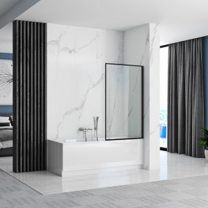 Paravan pentru cada Rea Fix 70 Black - Img 7