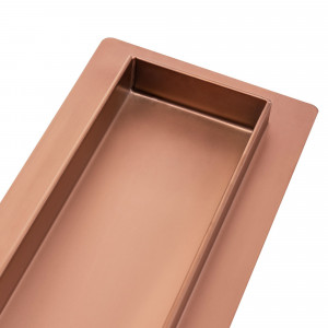 Rigola dus Rea Pure Neo Culoare Cupru 80 cm - Img 3