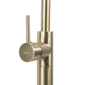 Robinet pentru lavoar Lungo Brush Gold - Img 2
