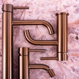 Robinet pentru lavoar Rea Lungo Copper Brush - Img 5