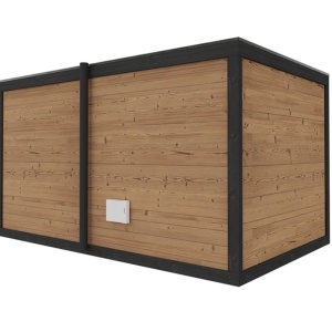 SAUNĂ DE GRĂDINĂ SILVA – 250×410 cm – 6–7 PERSOANE – 9kW - Img 4